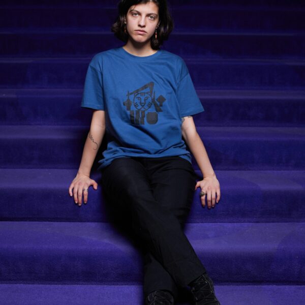 75B x IFFR blue t-shirt
